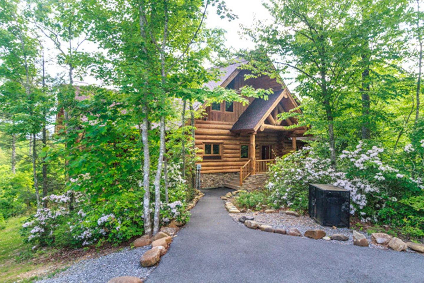 Big Bear Ridge Lodge - Breathtaking Mountain Views And Private Forest Scenes In Amazing Large Log Cabin Gatlinburg Eksteriør billede