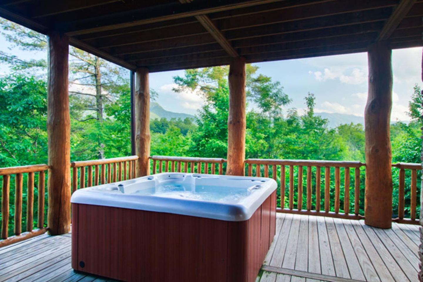 Big Bear Ridge Lodge - Breathtaking Mountain Views And Private Forest Scenes In Amazing Large Log Cabin Gatlinburg Eksteriør billede