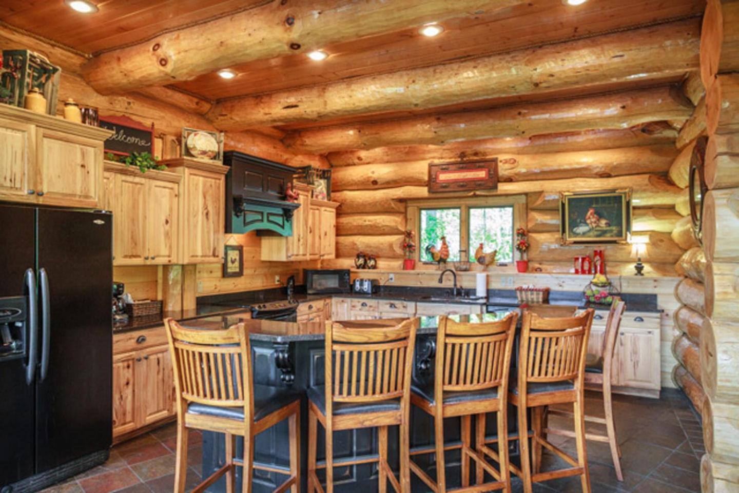 Big Bear Ridge Lodge - Breathtaking Mountain Views And Private Forest Scenes In Amazing Large Log Cabin Gatlinburg Eksteriør billede