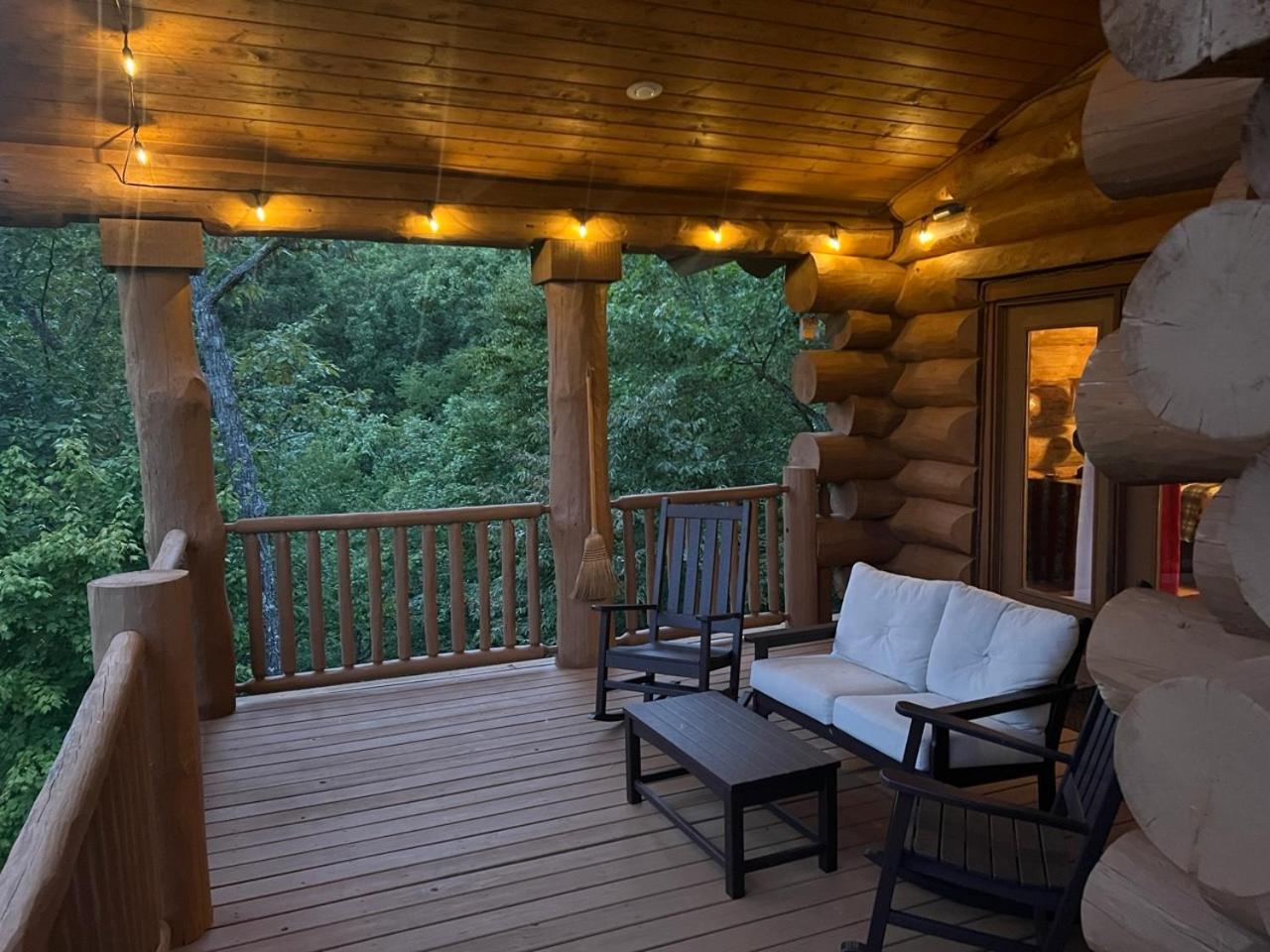 Big Bear Ridge Lodge - Breathtaking Mountain Views And Private Forest Scenes In Amazing Large Log Cabin Gatlinburg Eksteriør billede